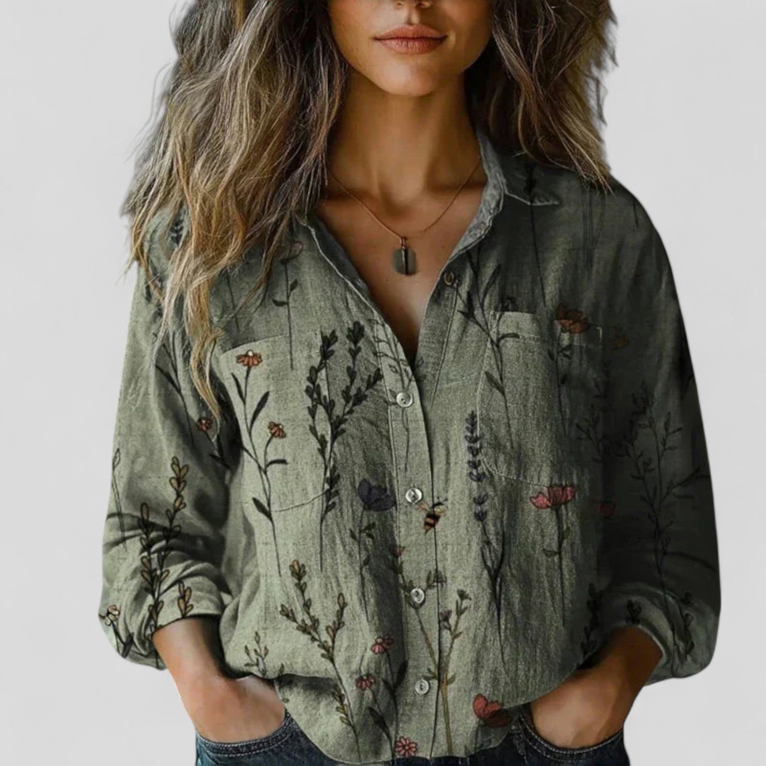 Natalie™ | - Comfortable Blouse Shirt