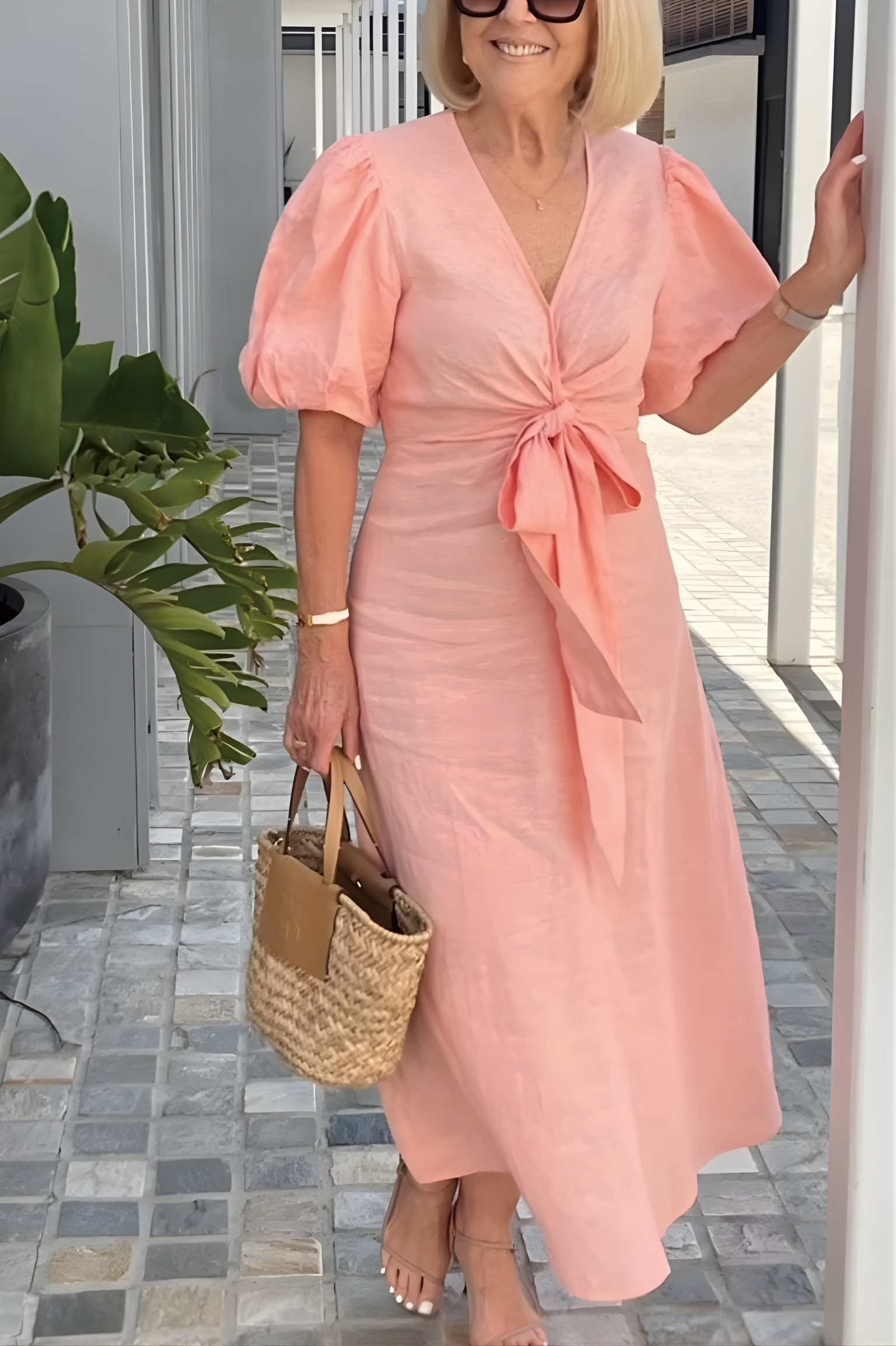 Siena™ | V-Neck Sleeve Dress