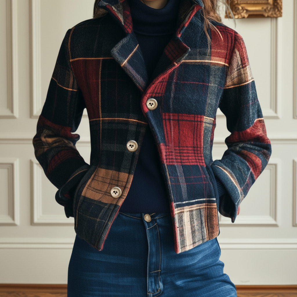 Ruby™ | Timeless Plaid Jacket