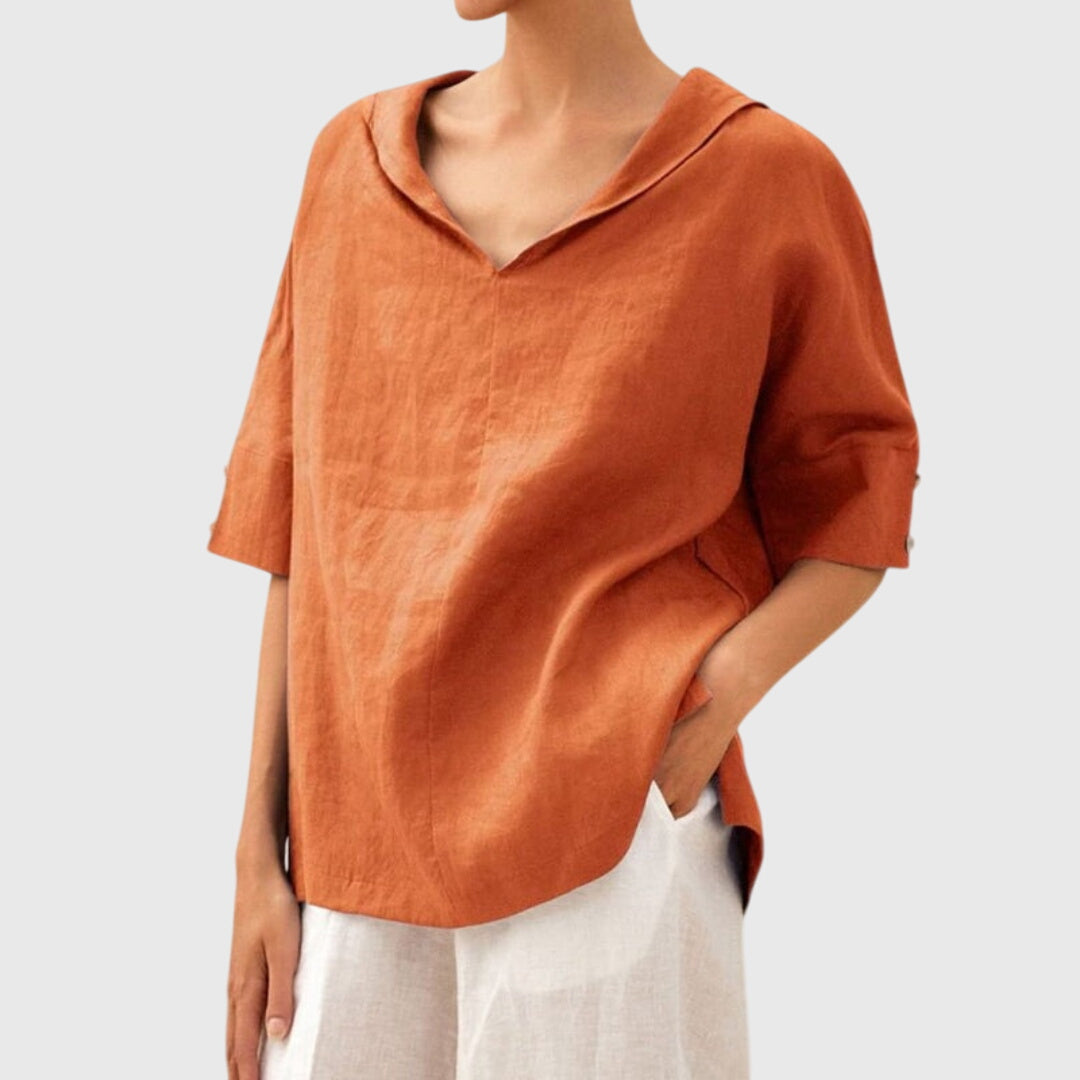 Altaira™ | - Casual Loose-Fit Blouse