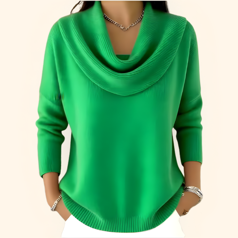 Gwen™ | Elegant Collared Sweater