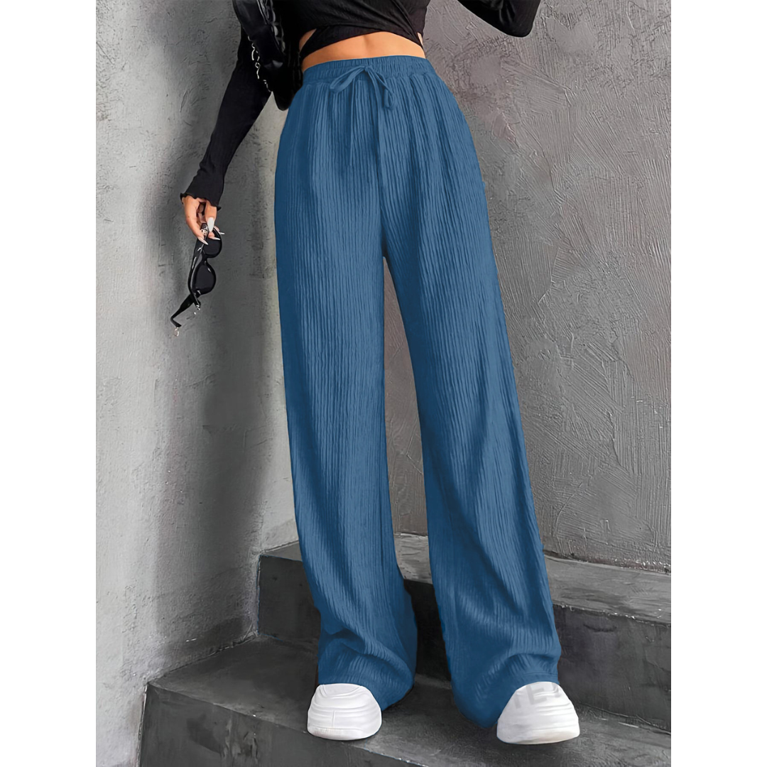 ZABBY™ | - Casual Wide Leg Comfy Everyday Pants