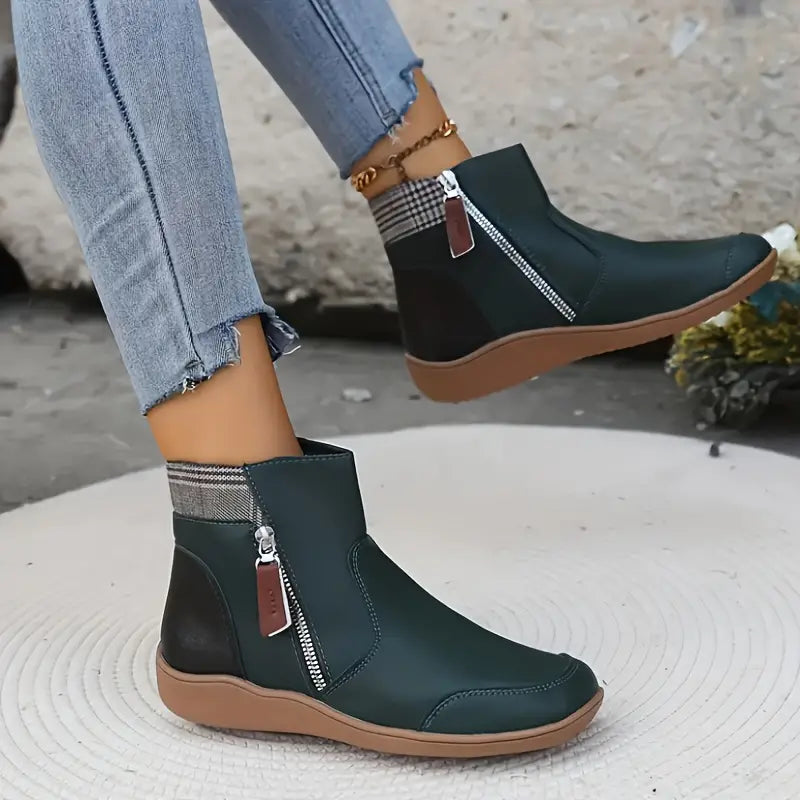 Moira™ | Premium Zipper Orthopedic Waterproof Boots