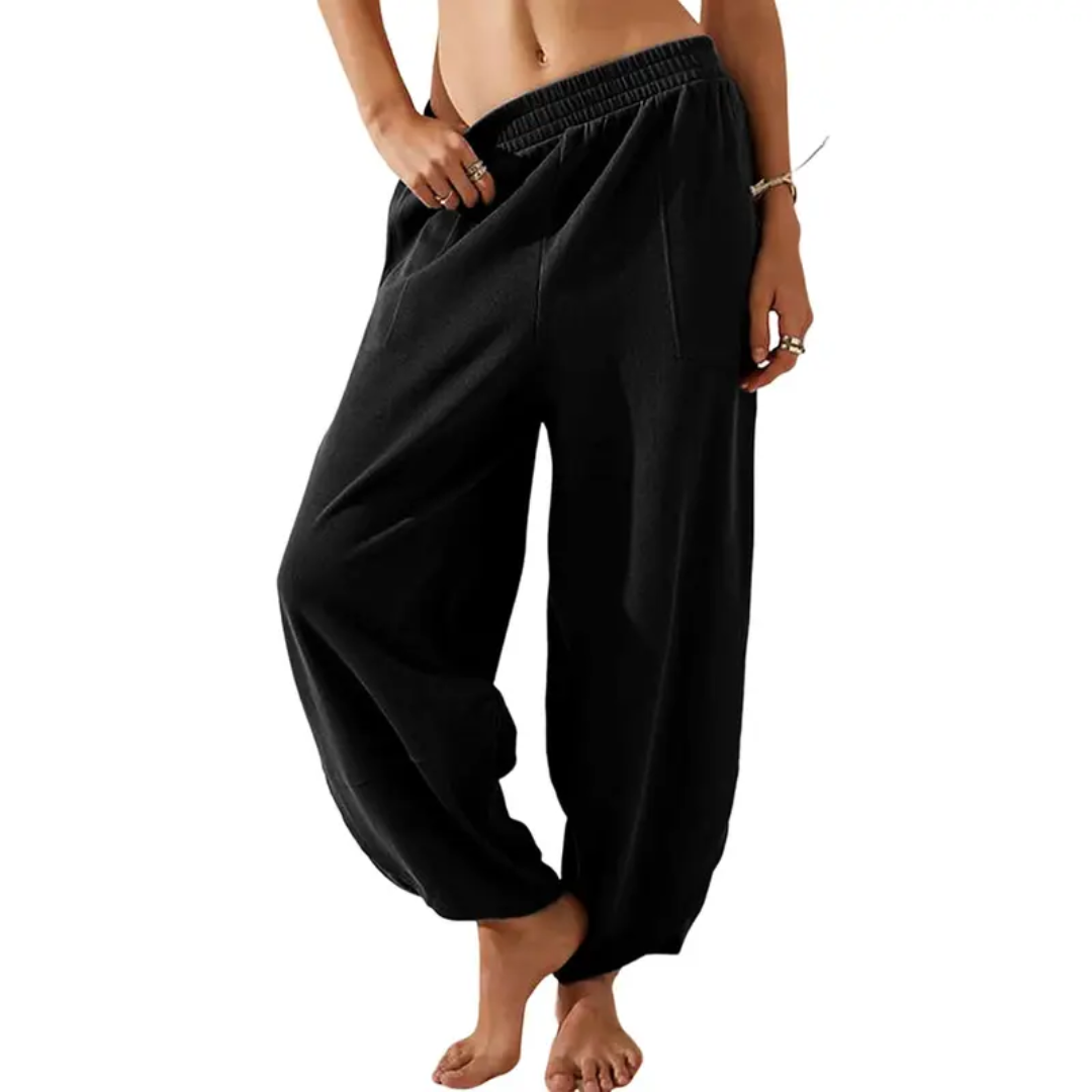 BRINLEY™ | – Relaxed Wide-Leg Harem Pants
