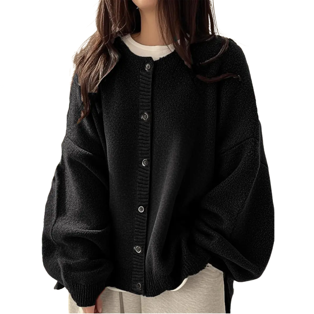 WILLA™ | – Classic Button-Front Knit Cardigan