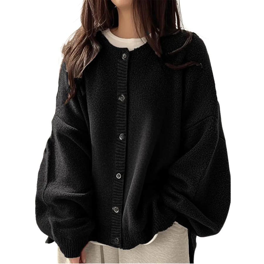 WILLA™ | – Classic Button-Front Knit Cardigan