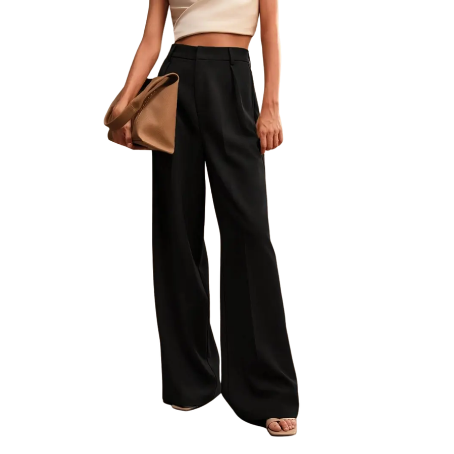 WREN™ | – Relaxed High-Waist Wide Leg Trousers