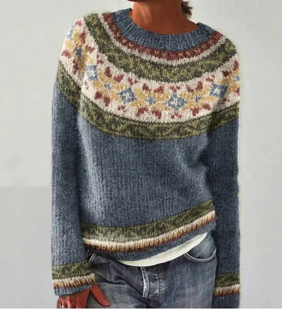Blythe™ | Cozy Nordic Winter Sweater