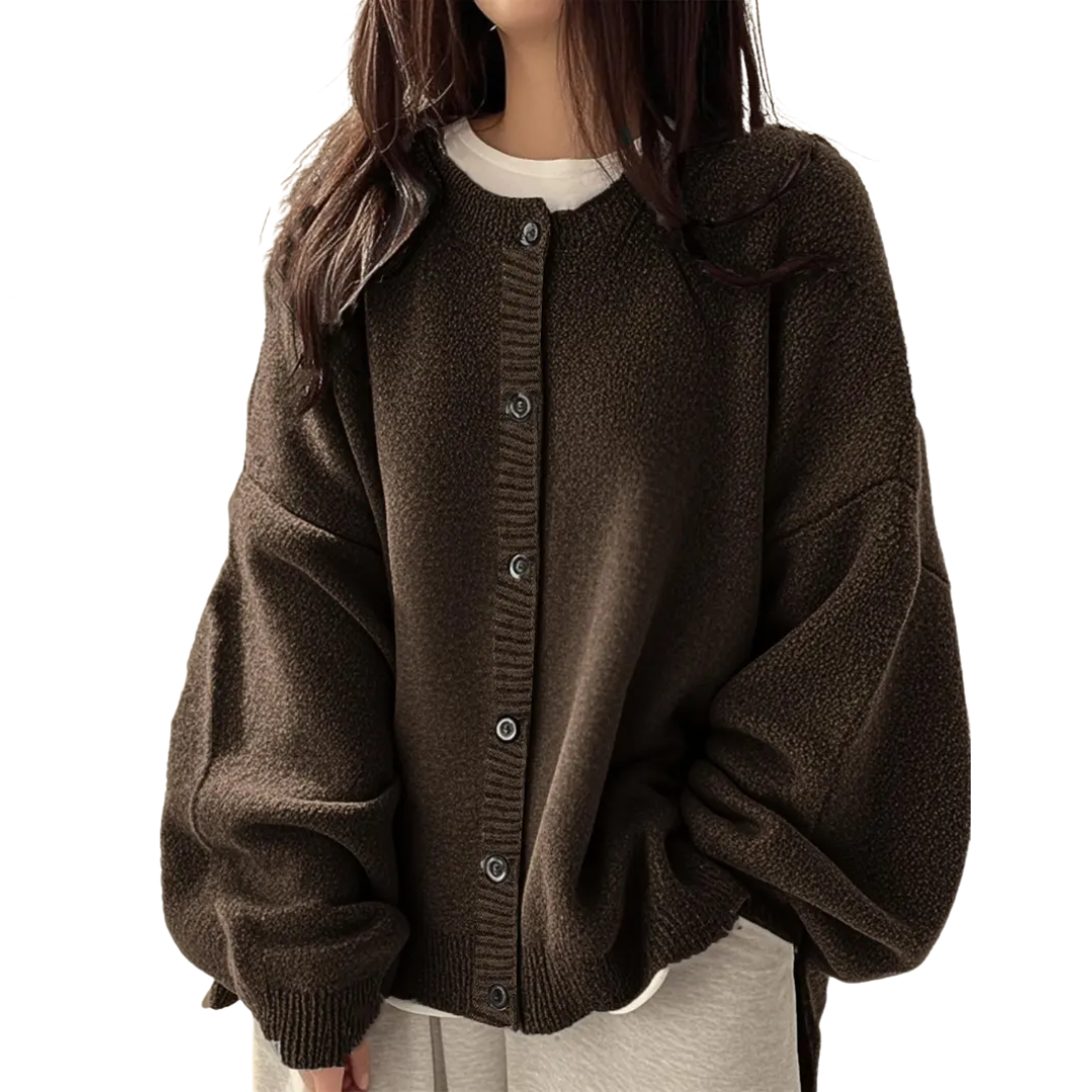 WILLA™ | – Classic Button-Front Knit Cardigan