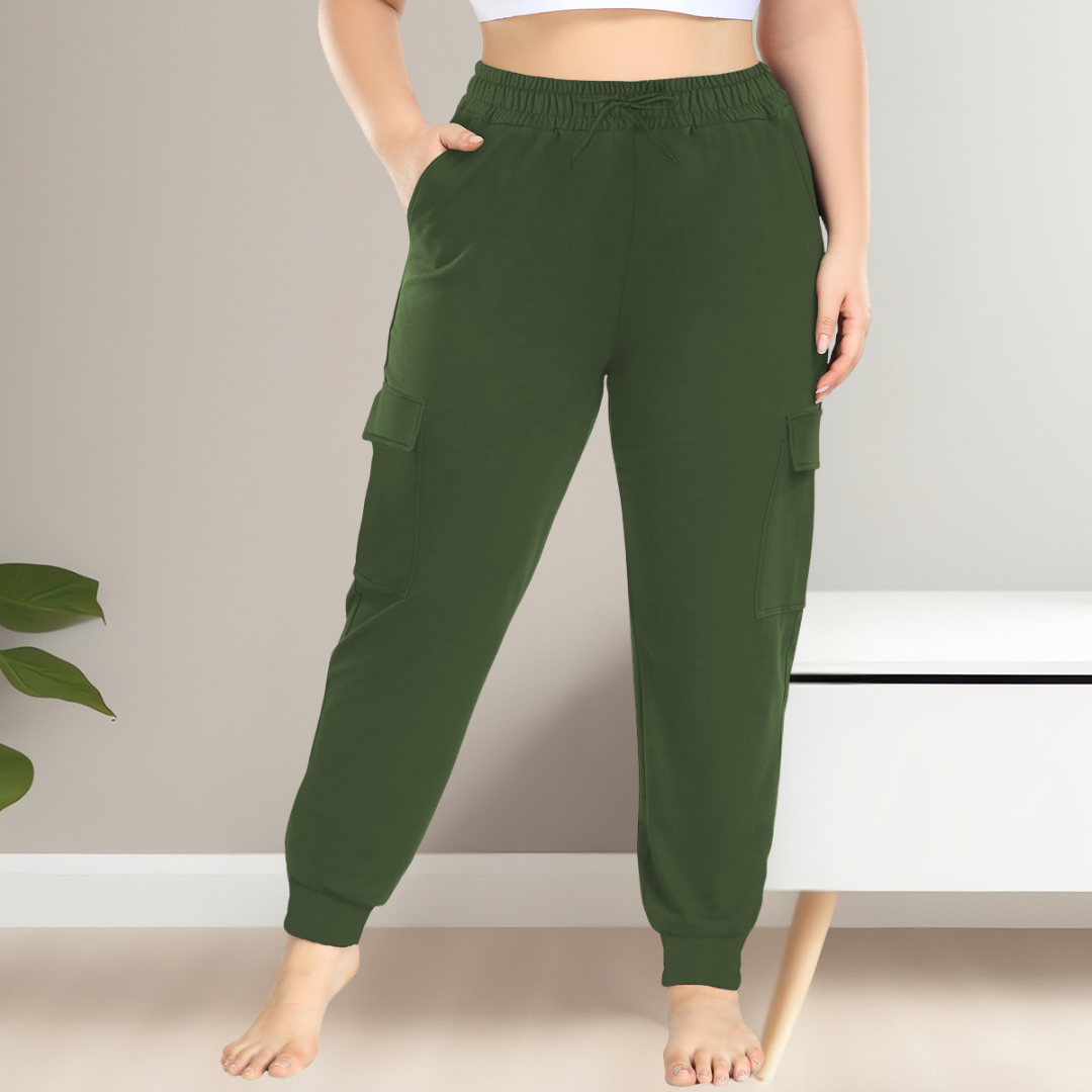 XEXILIA™ | - Casual Plus Size Waist Cargo Pants