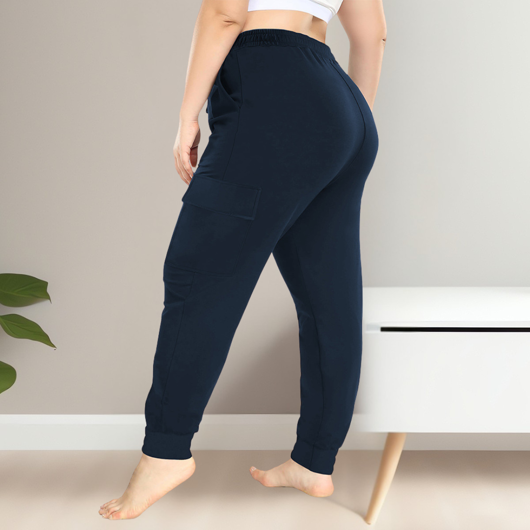 XEXILIA™ | - Casual Plus Size Waist Cargo Pants
