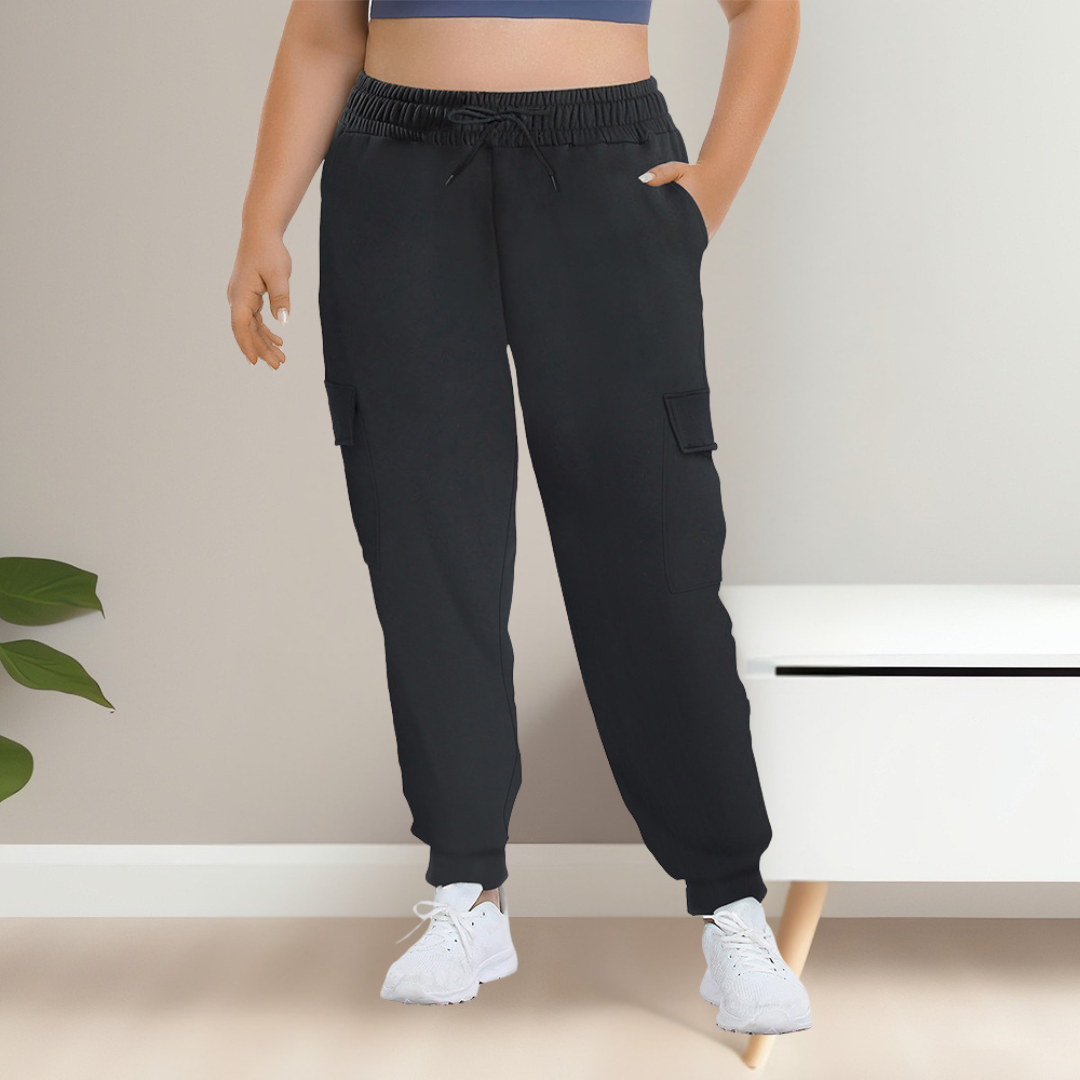 XEXILIA™ | - Casual Plus Size Waist Cargo Pants