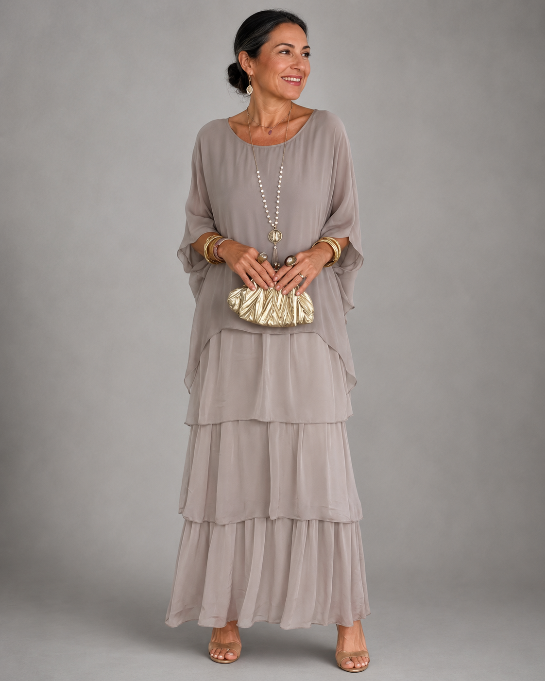 Vanessa™ | Elegant Flowing Maxi Dress
