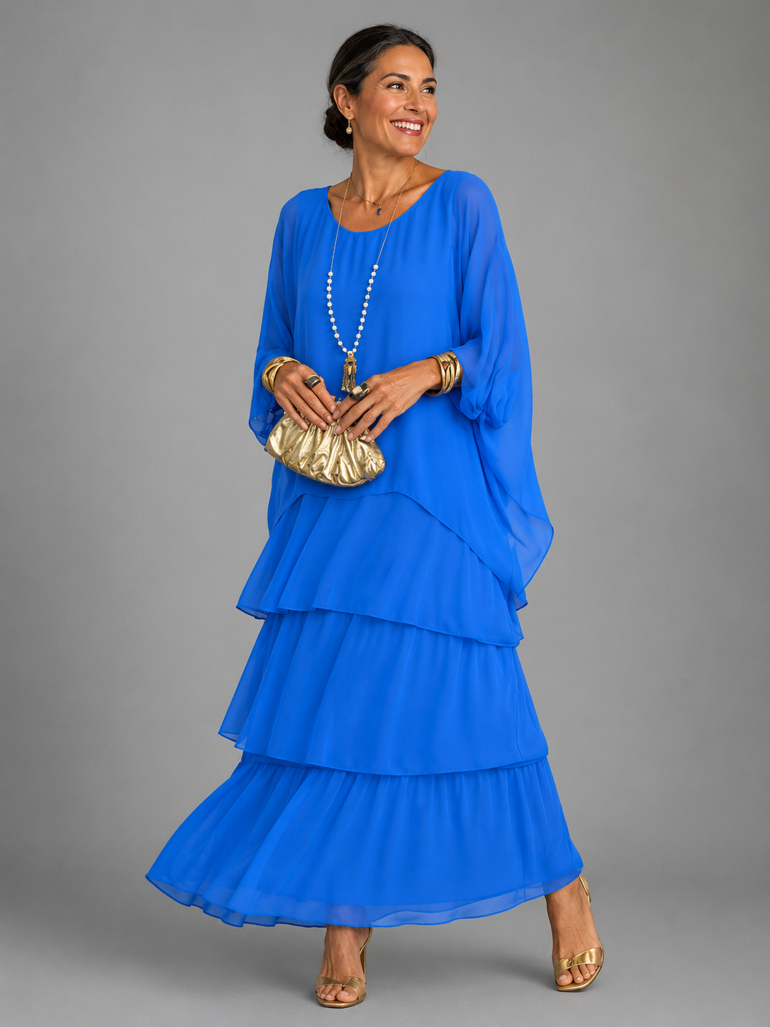 Vanessa™ | Elegant Flowing Maxi Dress
