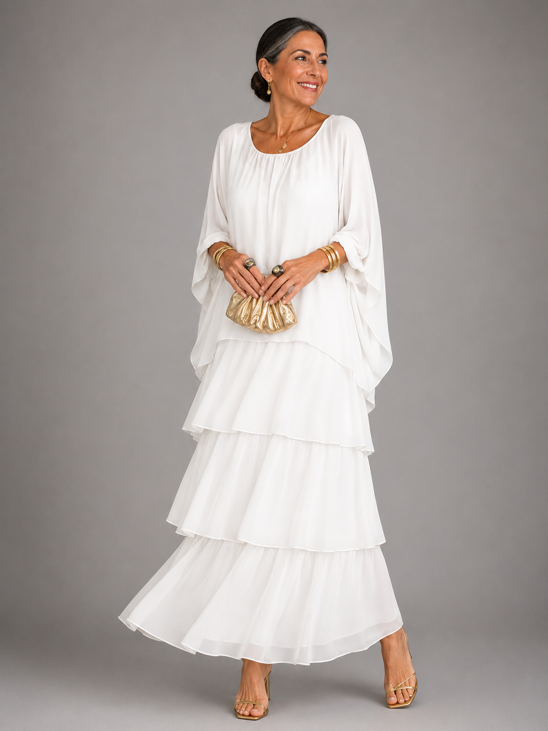 Vanessa™ | Elegant Flowing Maxi Dress