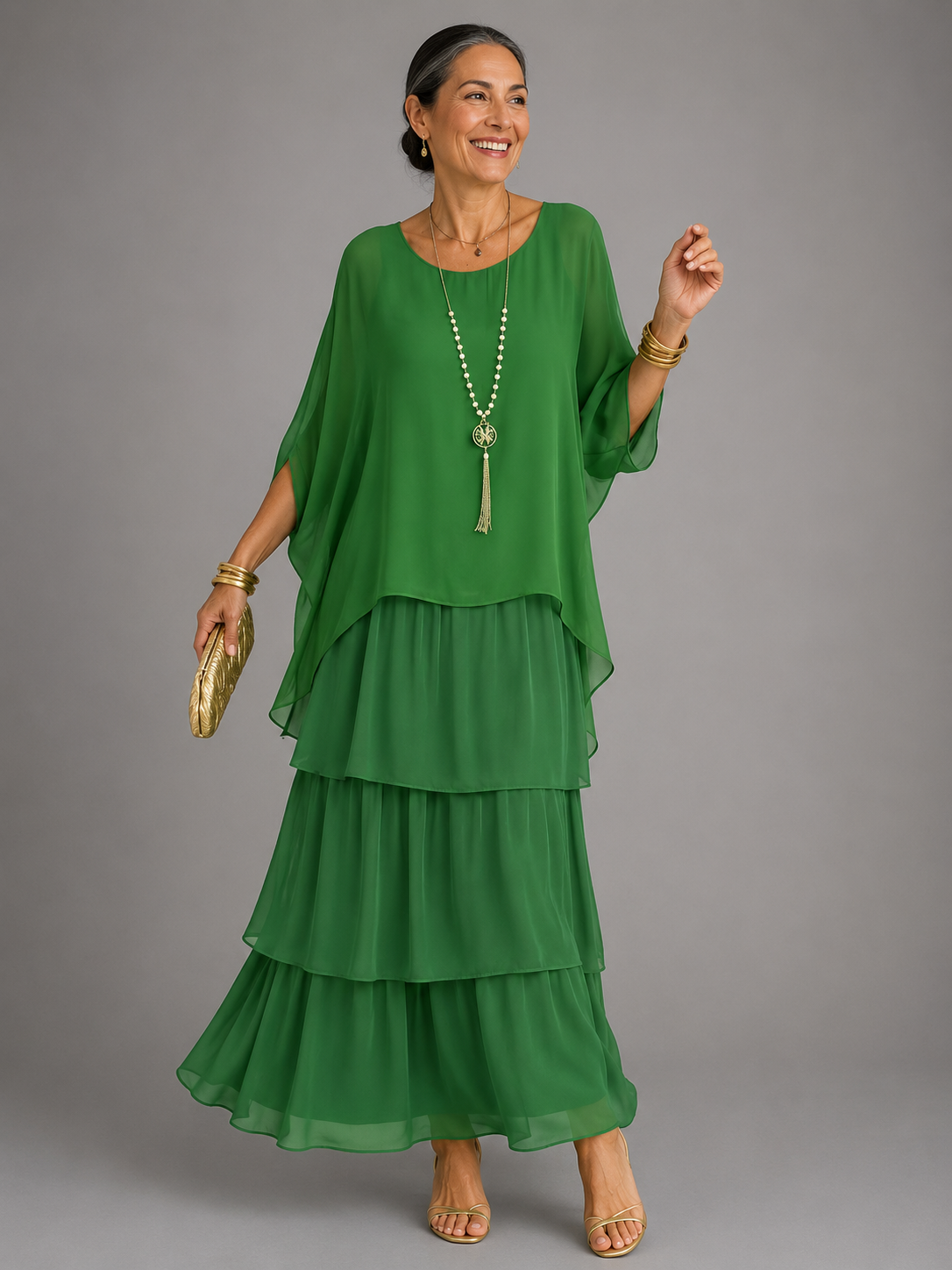 Vanessa™ | Elegant Flowing Maxi Dress