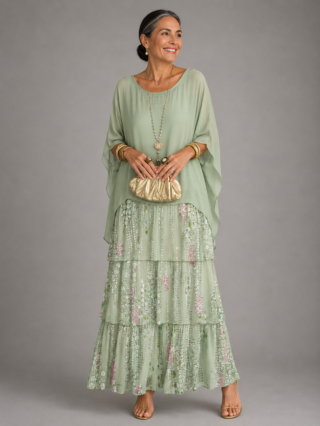 Vanessa™ | Elegant Flowing Maxi Dress