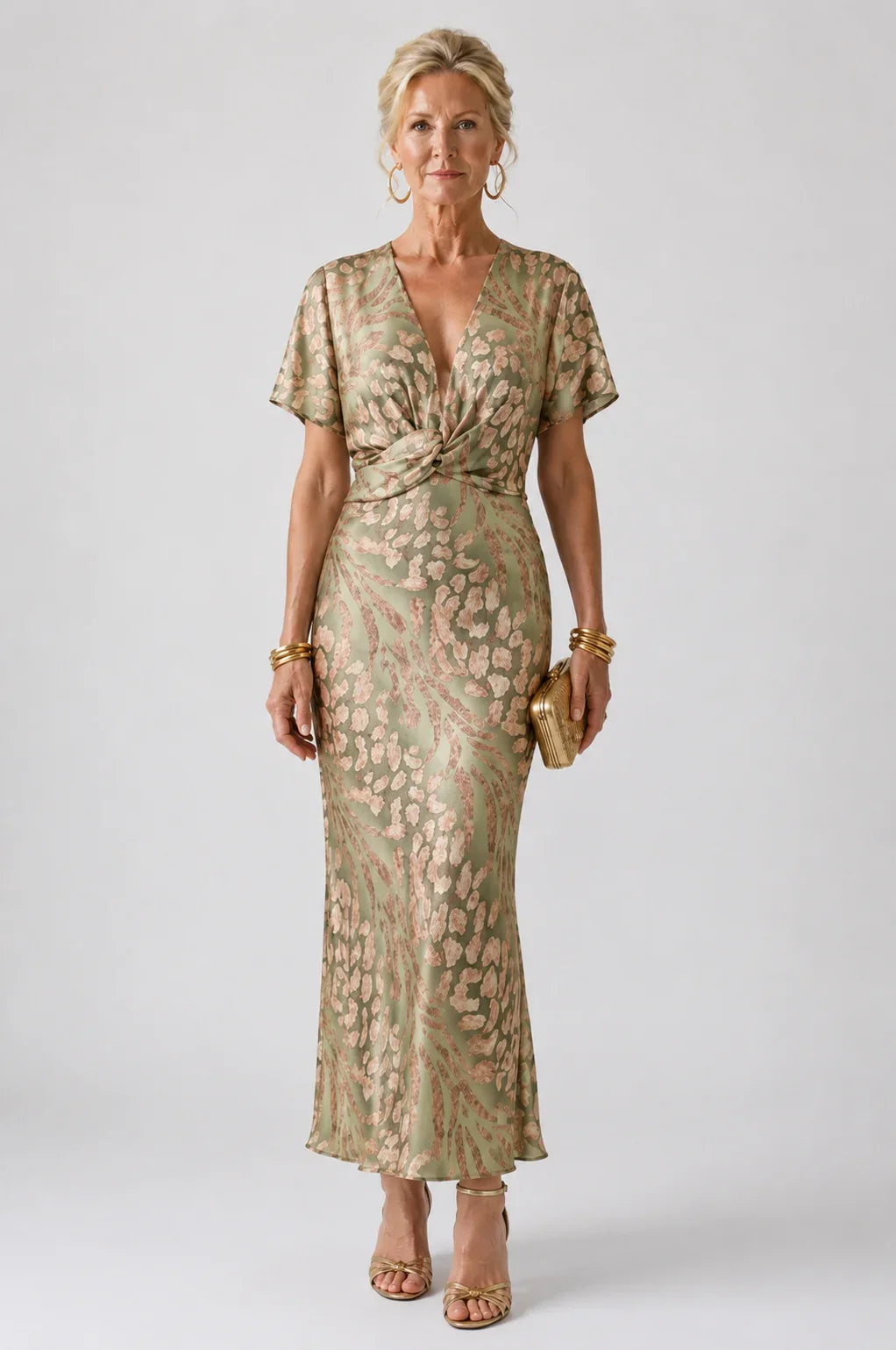 Anastasia™ | Elegant Floral Maxi Dress