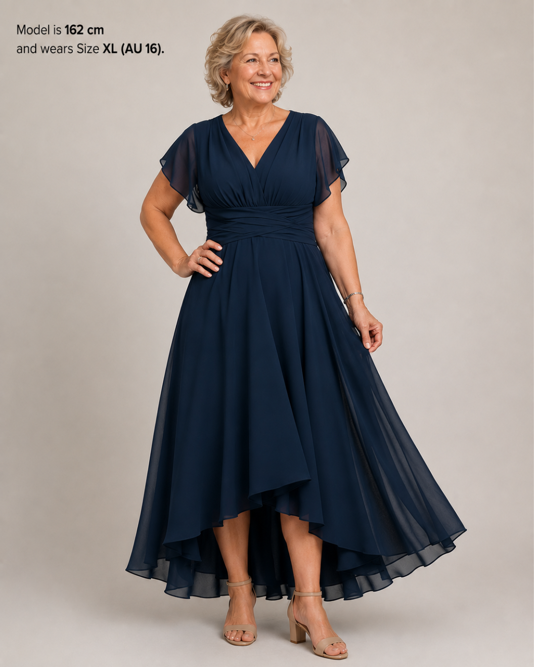 Yasmin™ | V-Neck A-Line Dress