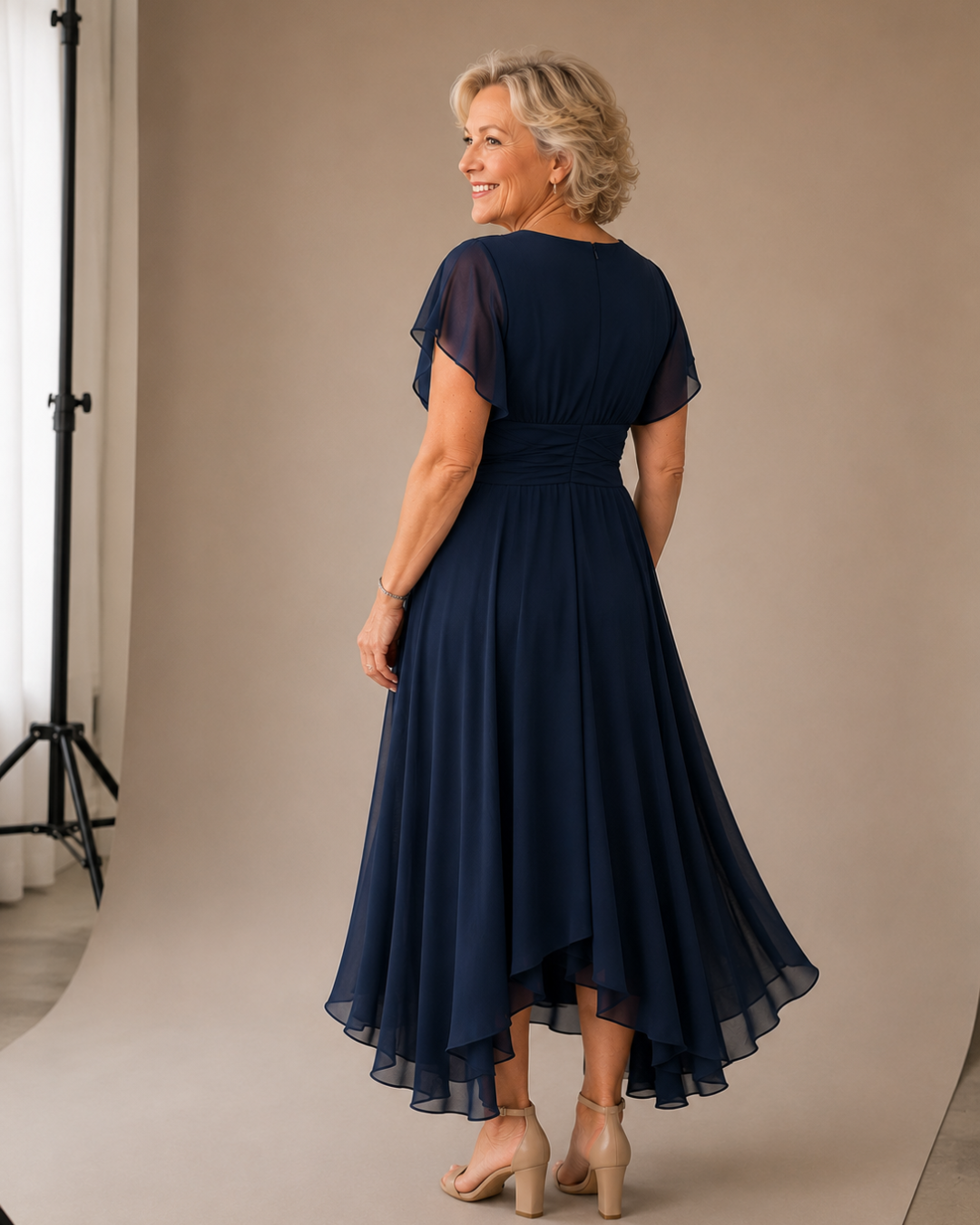 Yasmin™ | V-Neck A-Line Dress