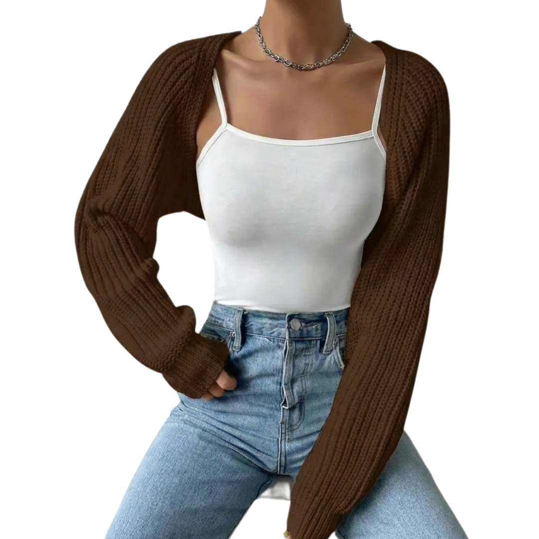 BRIXIE™ | – Relaxed Raglan Crop Cardigan