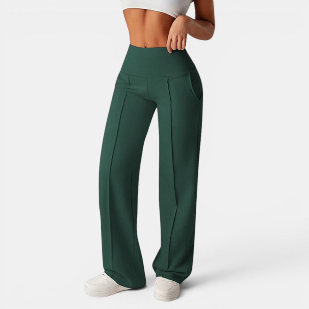 KENDRIX™ | – Flowy High-Waist Wide-Leg Pants