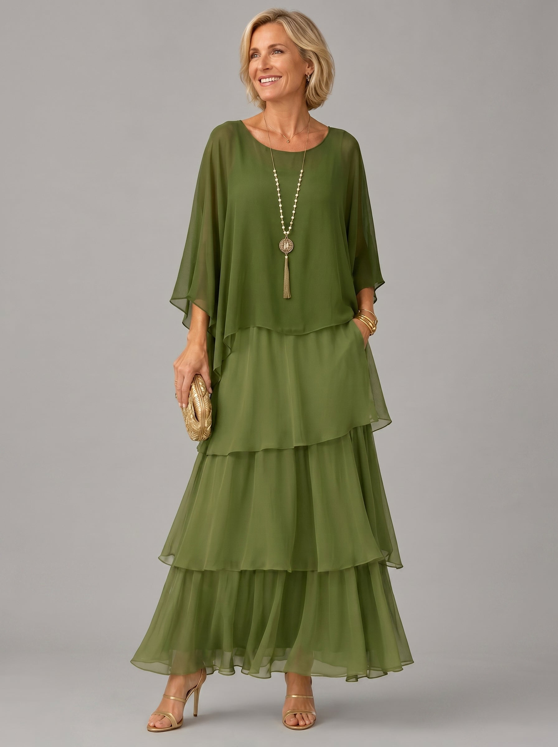 Vanessa™ | Elegant Flowing Maxi Dress