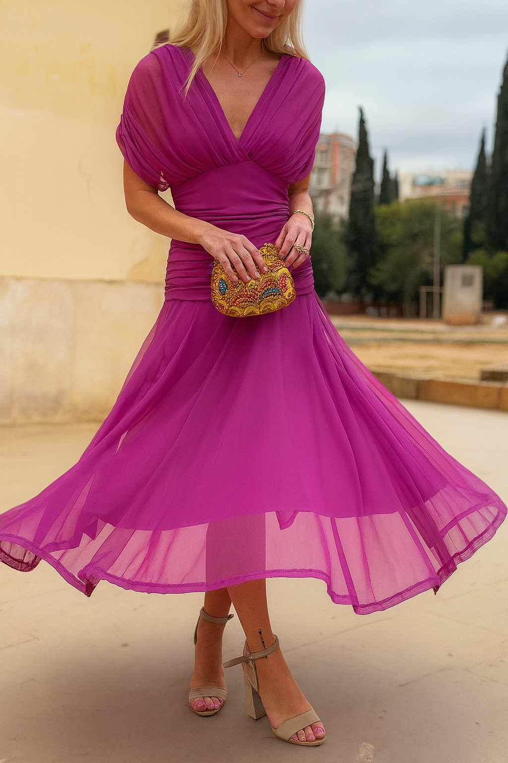 Orianna™ | Elegant Mesh Dress