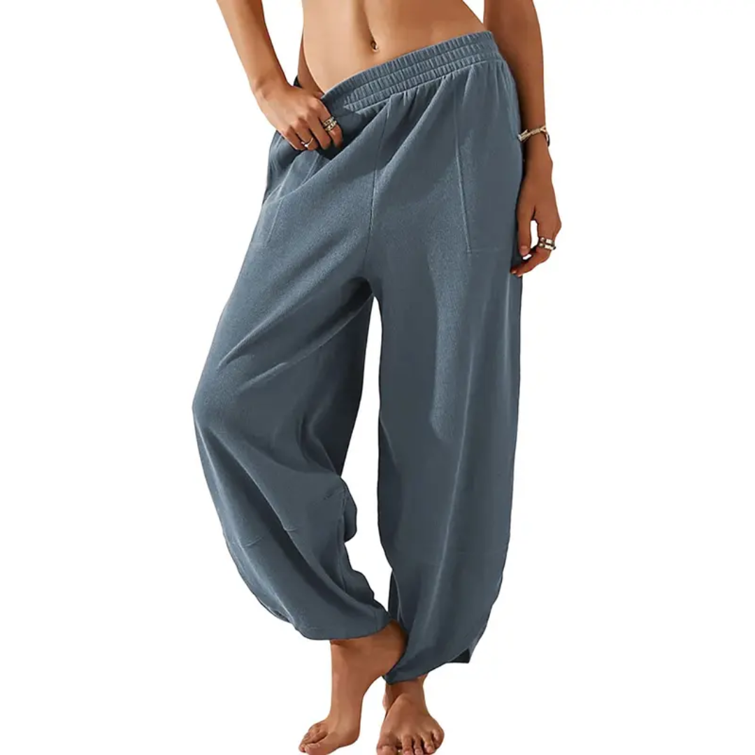 BRINLEY™ | – Relaxed Wide-Leg Harem Pants