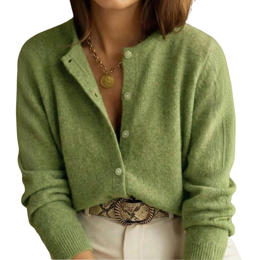 WILLA™ | – Cozy Solid Button Knit Cardigan