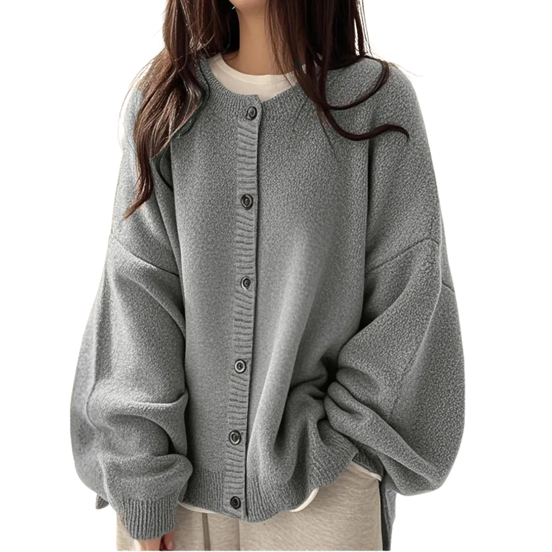 WILLA™ | – Classic Button-Front Knit Cardigan