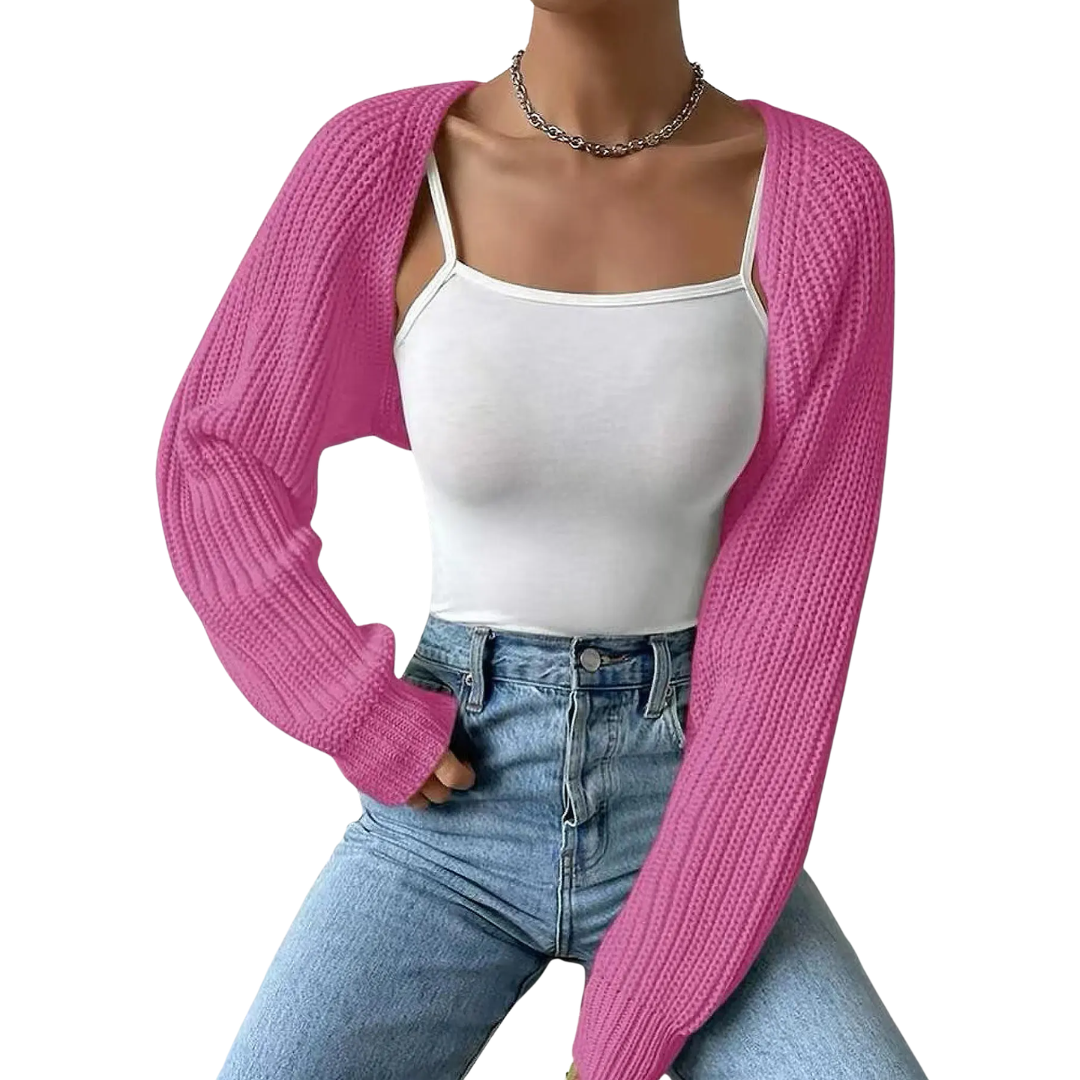 BRIXIE™ | – Relaxed Raglan Crop Cardigan