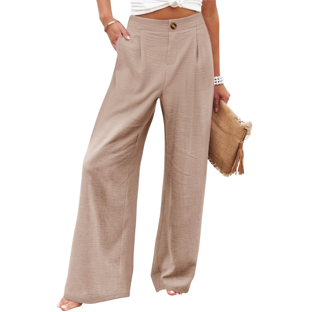 PERNILLE™ | – Relaxed High-Waist Wide Leg Trousers