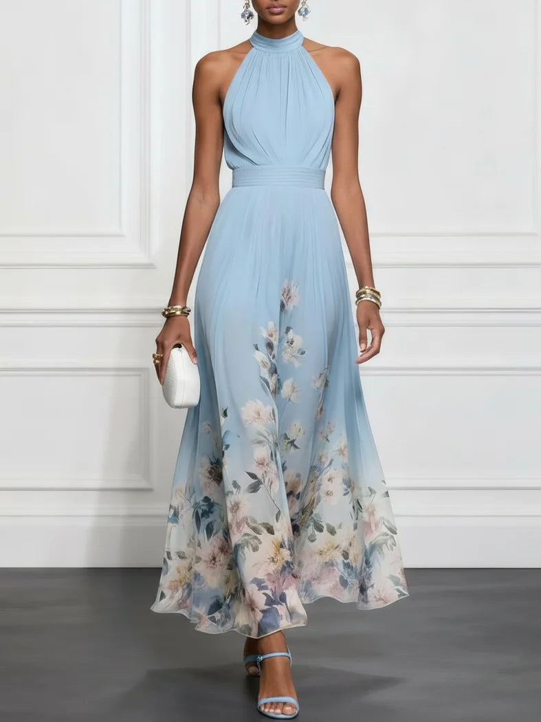 Kali™ | Elegant Floral Maxi Dress