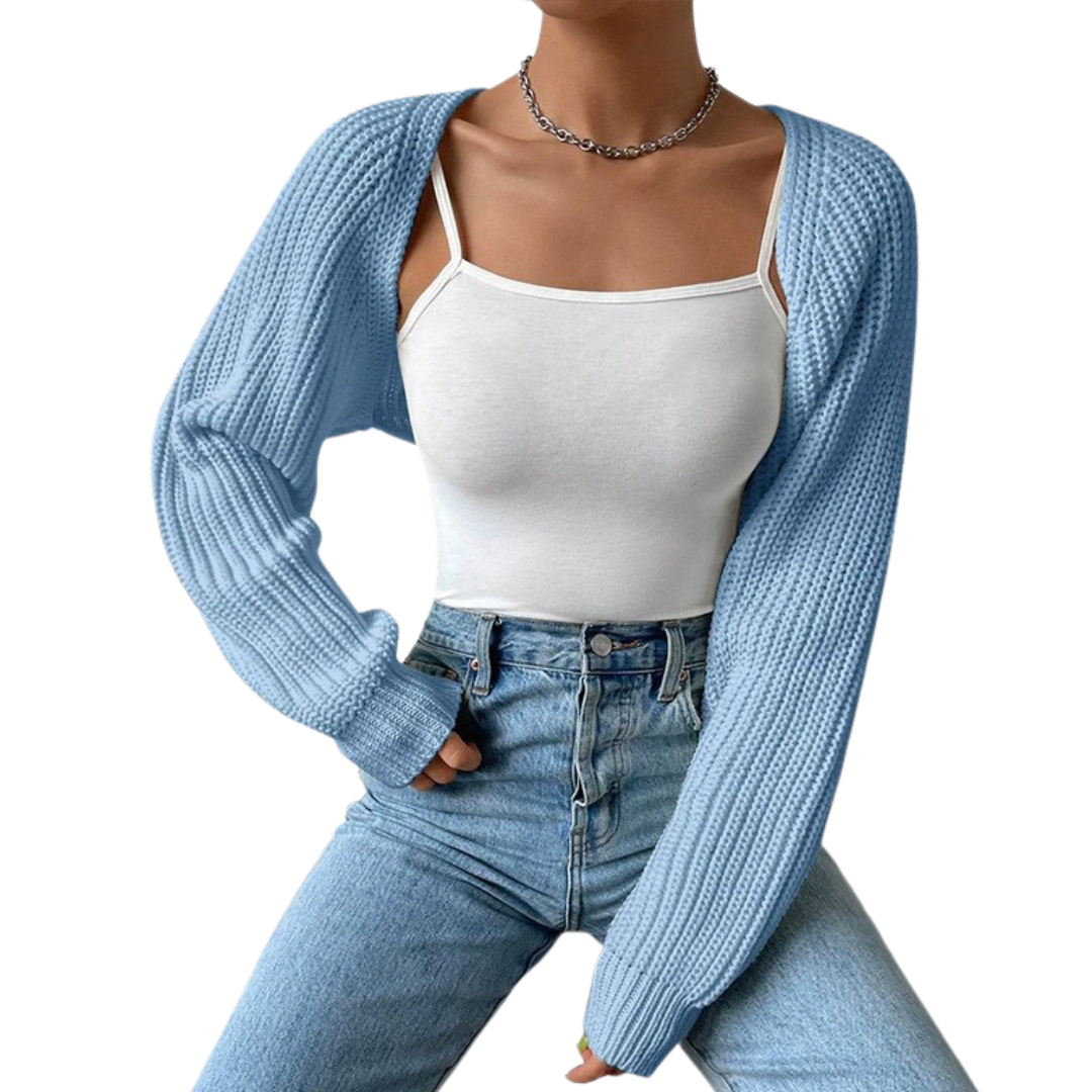 BRIXIE™ | – Relaxed Raglan Crop Cardigan