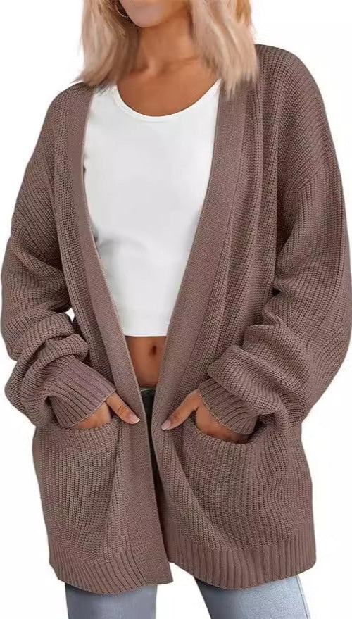HANSEL™ | - Lightweight Loose V-Neck Cardigan