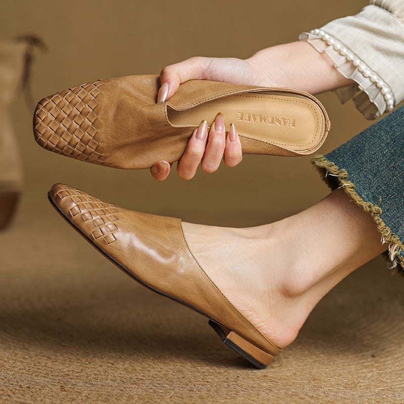 Mila™ | Genuine Leather Mules