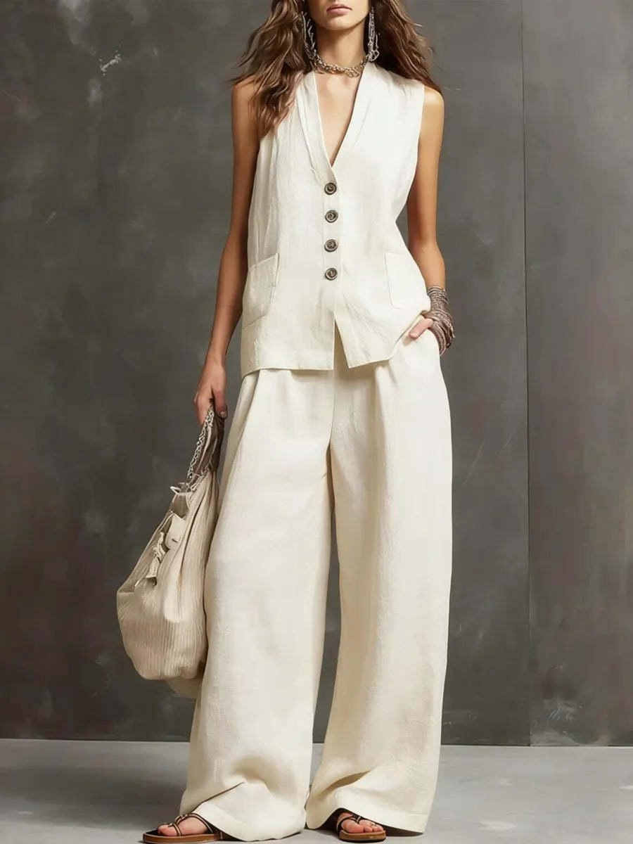 Imogene™ | Vest and Culotte Set