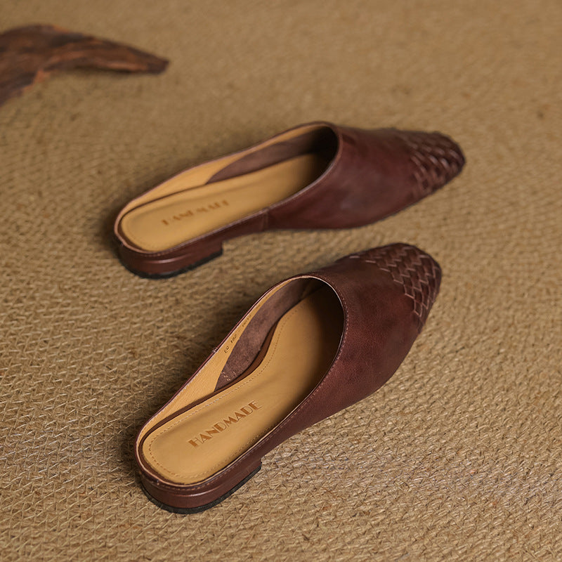 Mila™ | Genuine Leather Mules