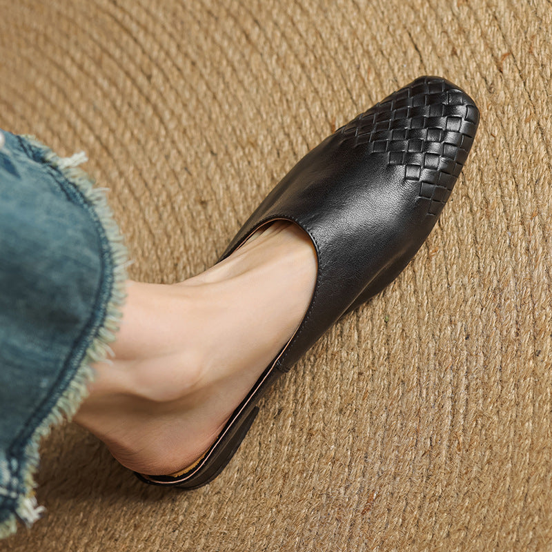 Mila™ | Genuine Leather Mules