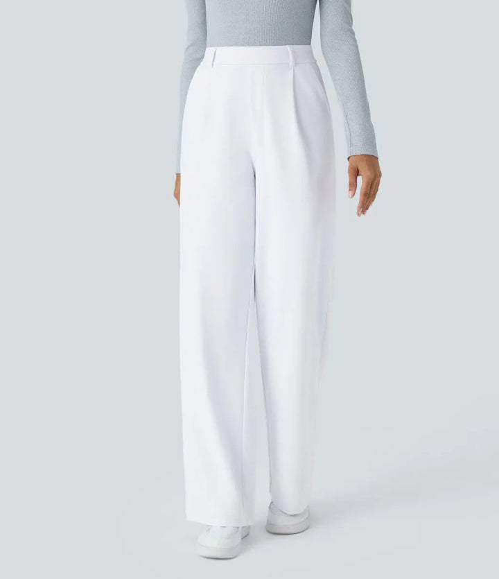 MONAH™ | - Casual Wide Leg Minimalist Trouser