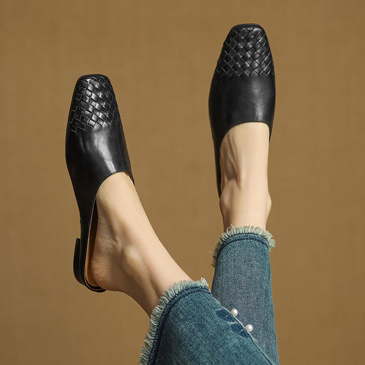 Mila™ | Genuine Leather Mules