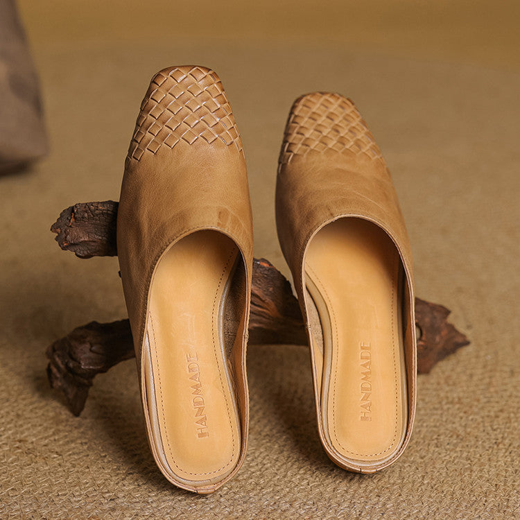 Mila™ | Genuine Leather Mules