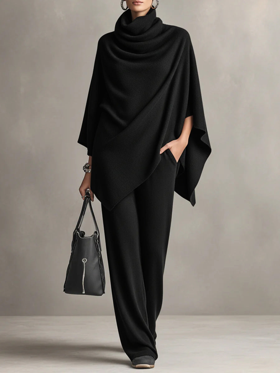Sarina™ | Elegant Drape Two-Piece Set