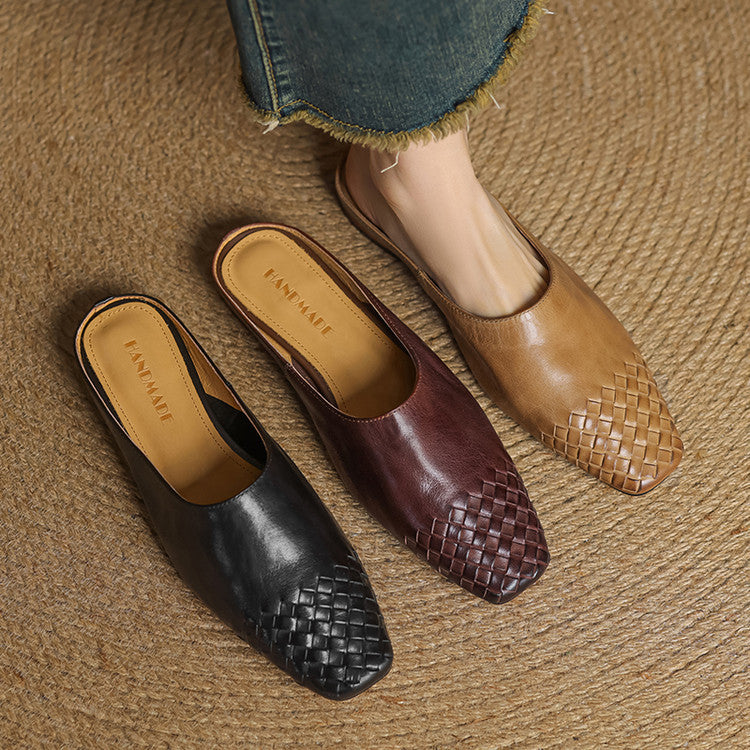 Mila™ | Genuine Leather Mules