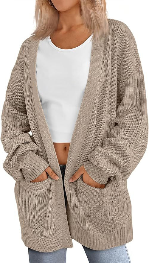 HANSEL™ | - Lightweight Loose V-Neck Cardigan