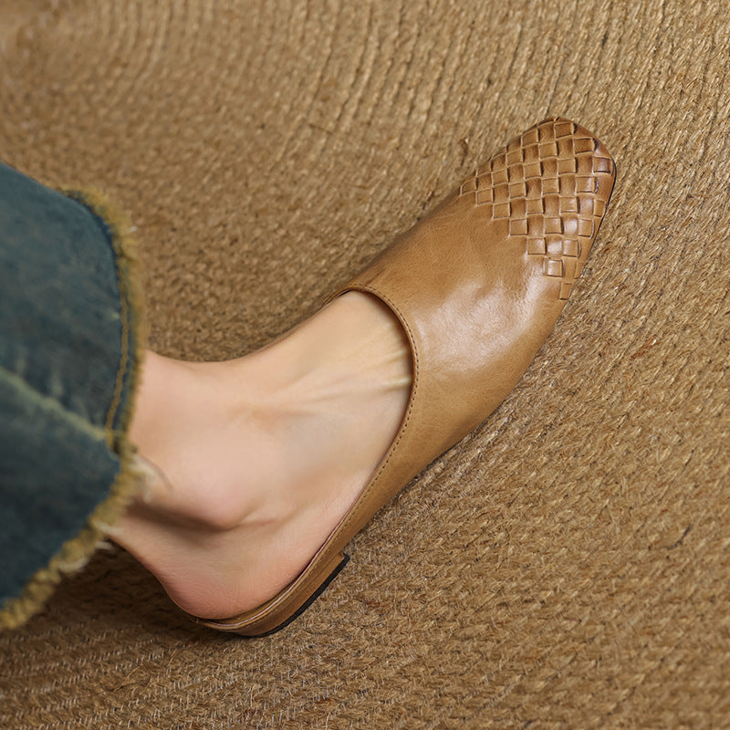 Mila™ | Genuine Leather Mules