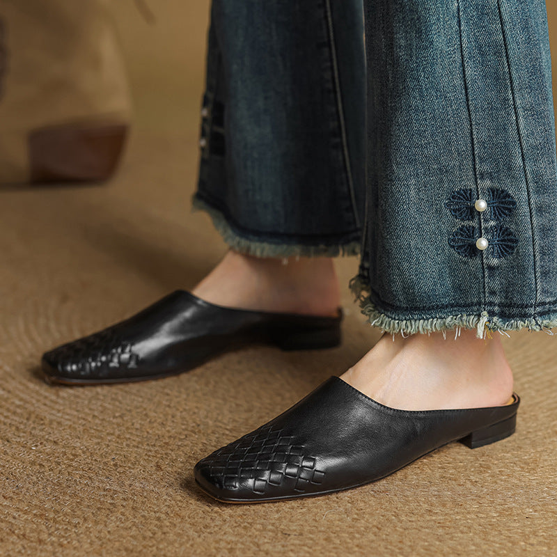 Mila™ | Genuine Leather Mules