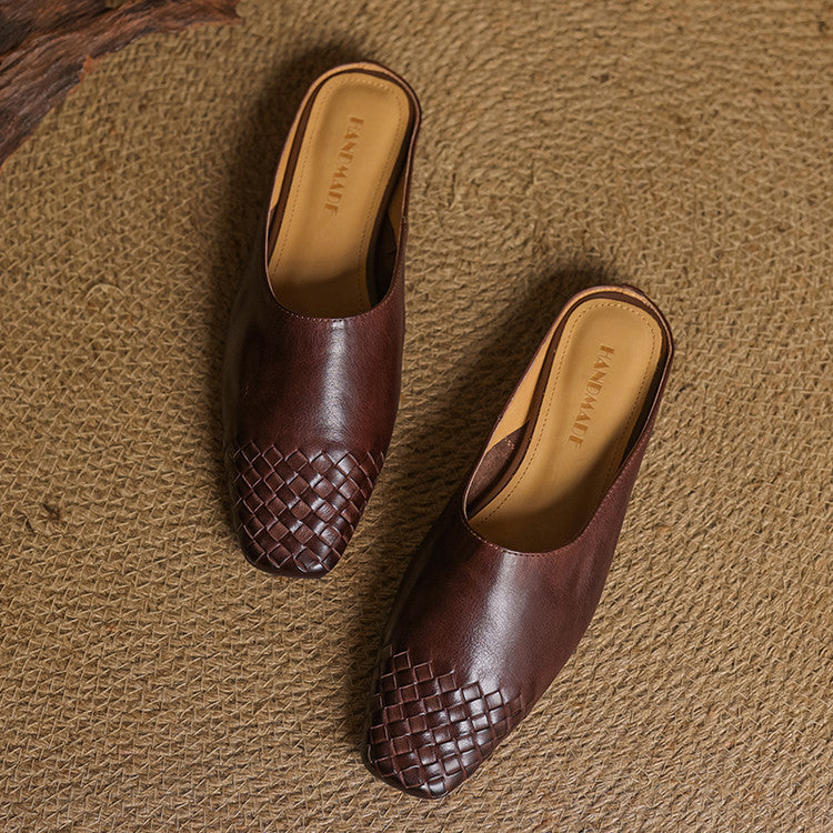 Mila™ | Genuine Leather Mules
