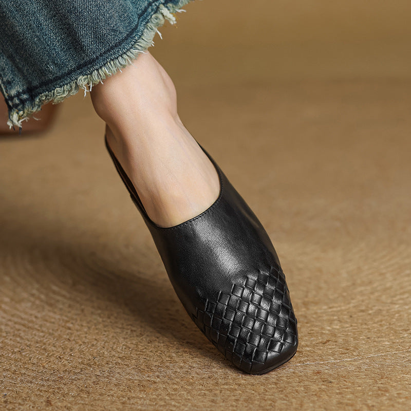 Mila™ | Genuine Leather Mules